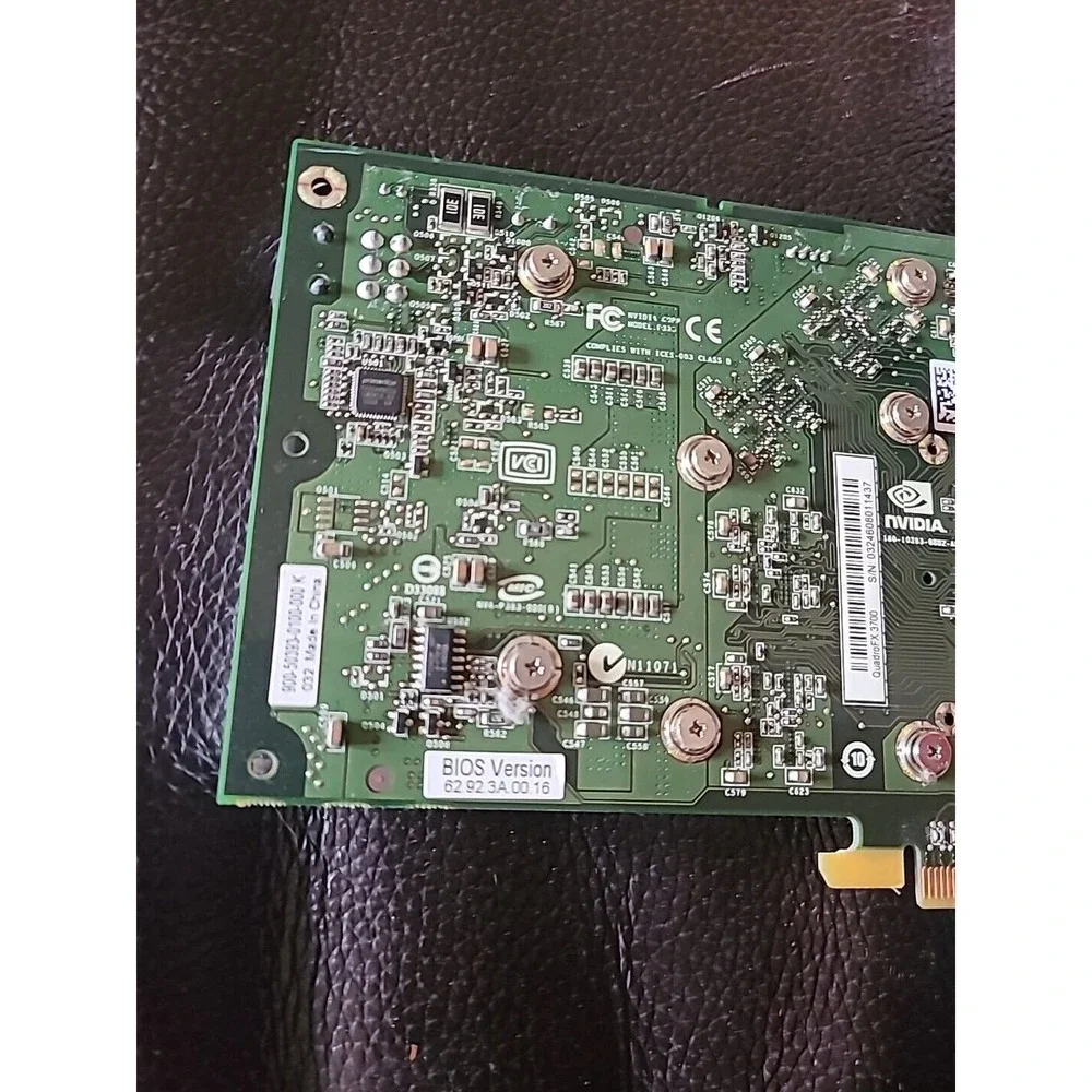 Nvidia Quadro FX 3700 Video Card 512MB GDDR3 DVI PCI-E X16